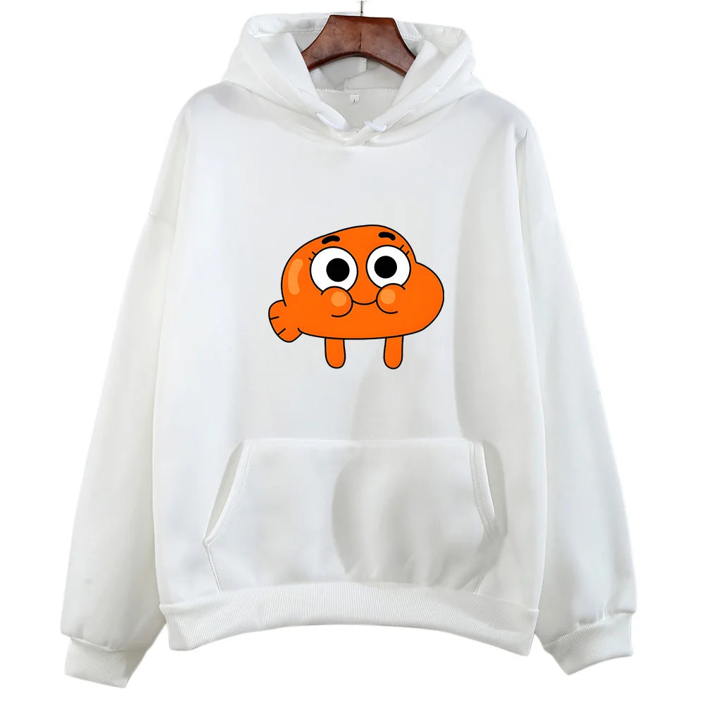 Gumball Watterson Cartoon Graphic Hoodie