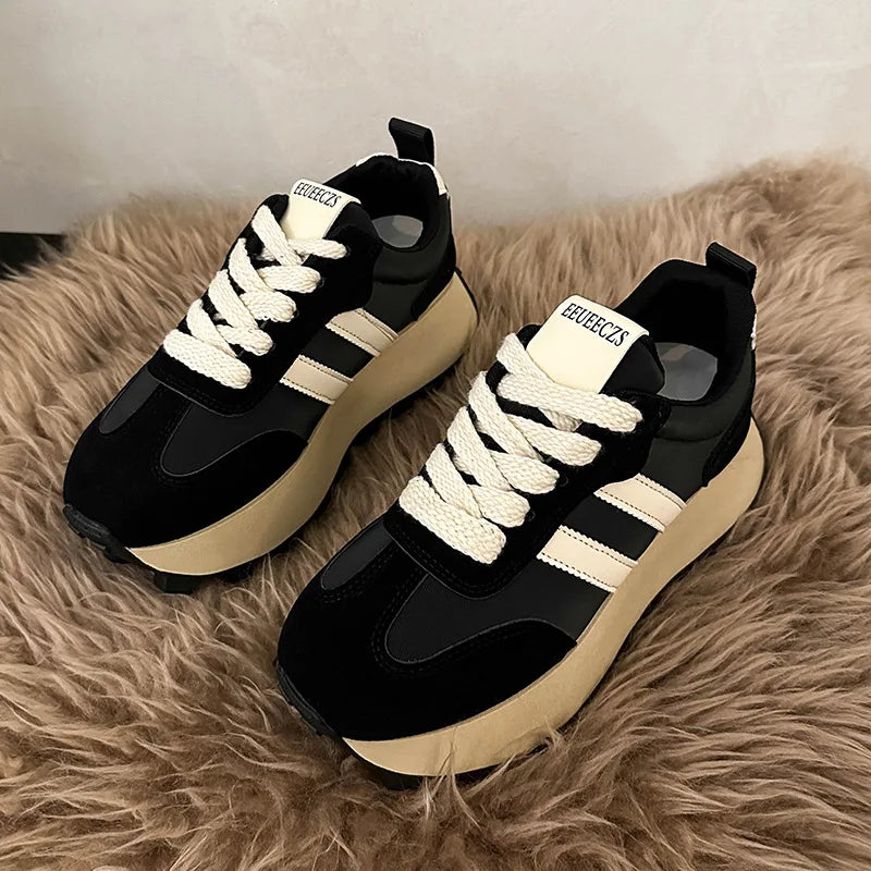 Sneakers Shoes Autumn winter Vintage Versatile