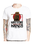 Hattori Hanzo japan T-shirts Casual Tees Latest Design O Neck