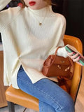 2024 Women Sweater Turtlneck Autumn Winter