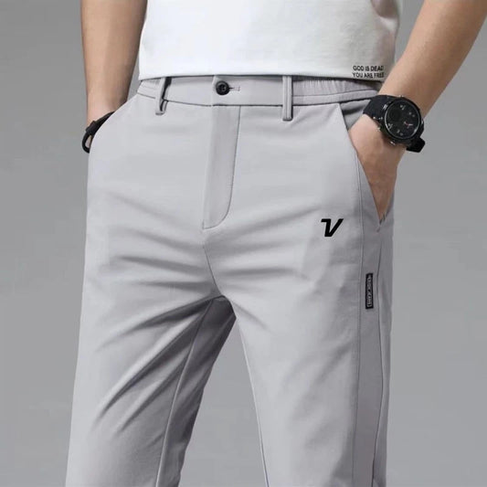 2024 men's summer high quality ice silk pants