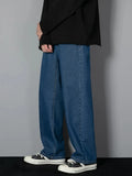 2024 Men's Jeans Loose Straight Wide Leg Casual