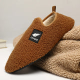 Winter Slip on Lightweight Slippers Women Plush