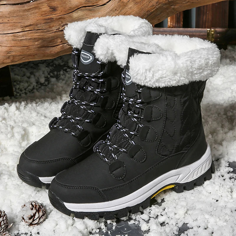 Waterproof Boot Winter Women's Snow Boots 2024