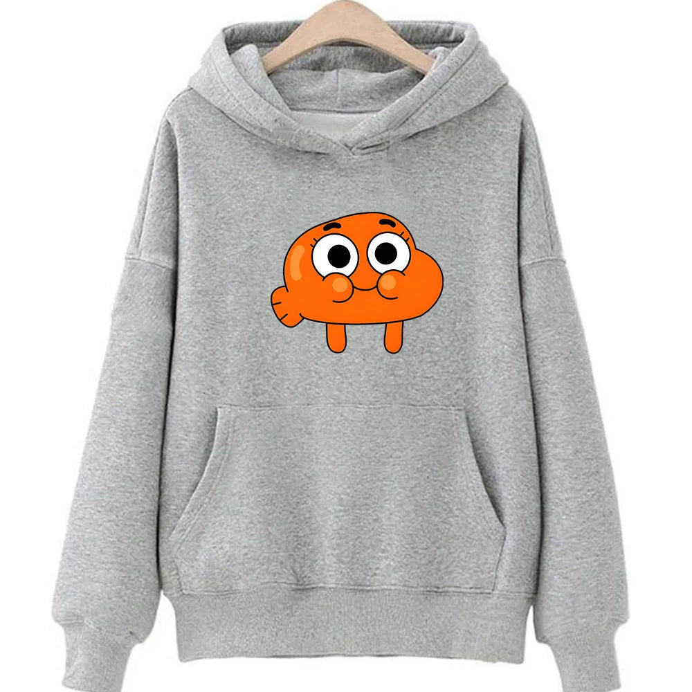 Gumball Watterson Cartoon Graphic Hoodie