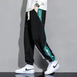 Autumn Winter Thick Warm Pants Patchwork Sports Joggers Trousers Casual Streetwear