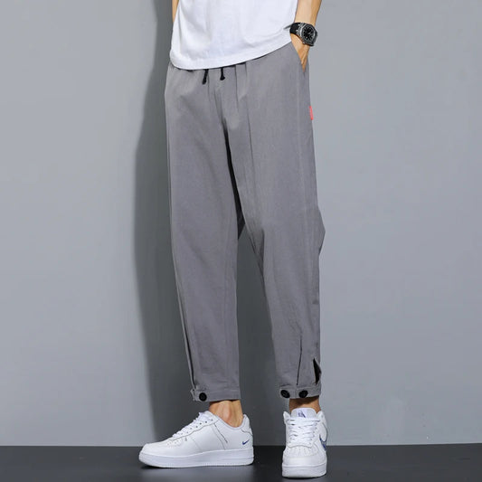 2022 Trousers Men's Loose Trend Nine-point Pants Fashion Casual