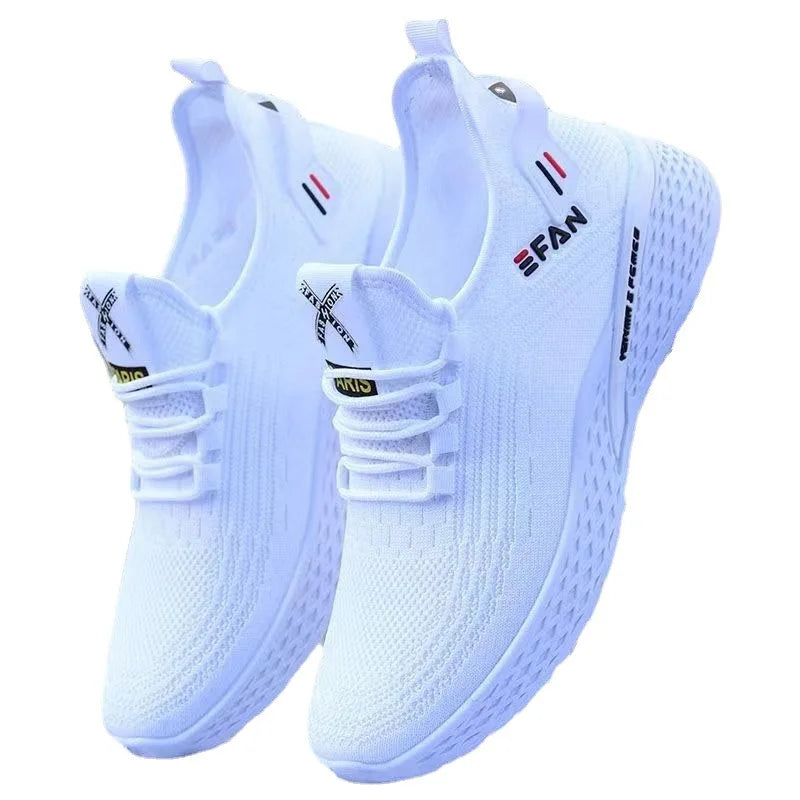 Sneakers Men Shoes Outdoor 2024 Comfortable Fashion Lace Up Running Shoes