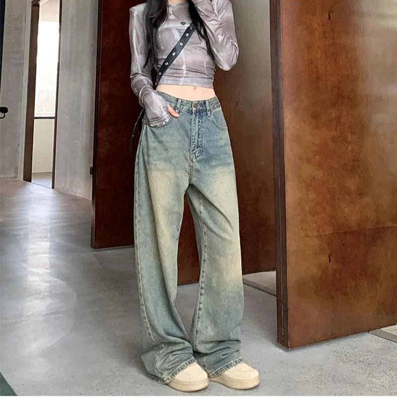 Stay Comfortable and Fashionable With Y2k Wide Leg Jeans