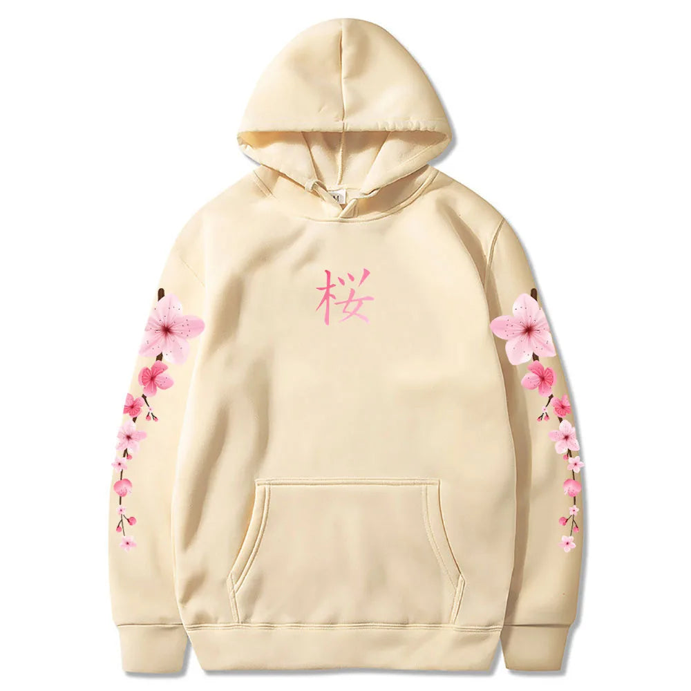 Japanese Blossom Sakura Graphic Hoodies