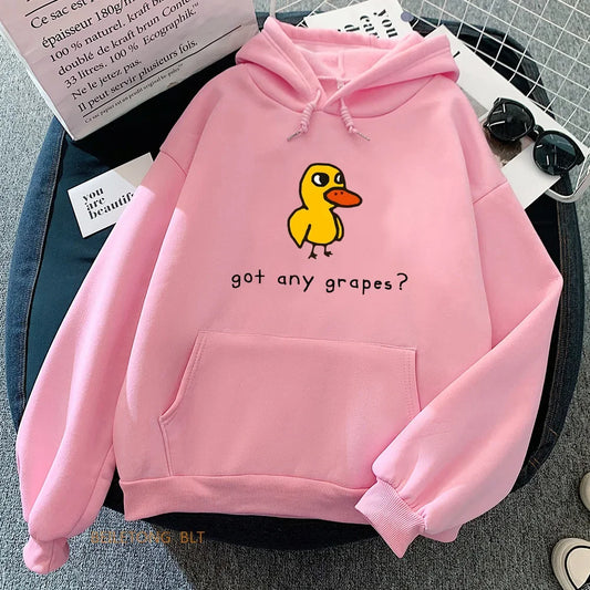 Soft Duck Song Cartoon Hoodie