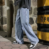 Men's Jeans Fashion Pants High Street Straight