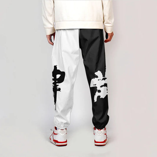 Unleash the Cosmic Battle with Anim Style Harem Sweatpants