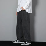 2024 Men's Jeans Loose Straight Wide Leg Casual