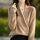 Women's Knitted Sweater Wool Thickened