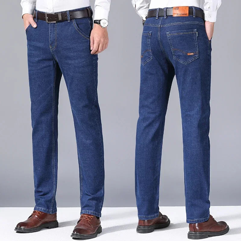 Stay Stylish This Season Autumn & Winter Stretch Men's Jeans for Every Occasion