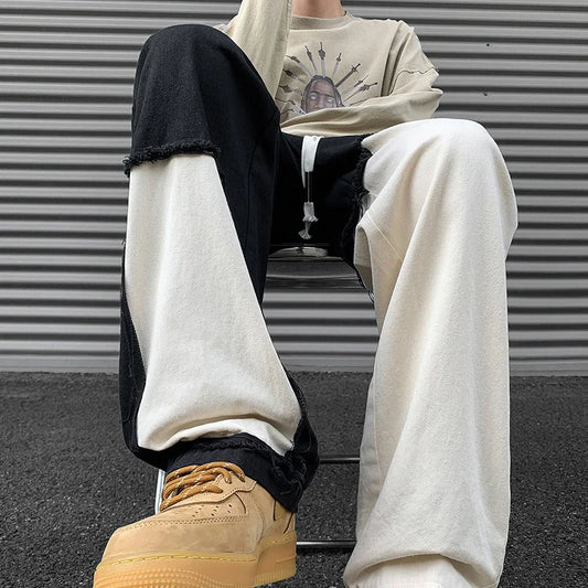 Japanese Streetwear Hip-hop Loose Wide Leg