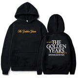 The Golden Years Tour Graphic Letter Print Hoodie