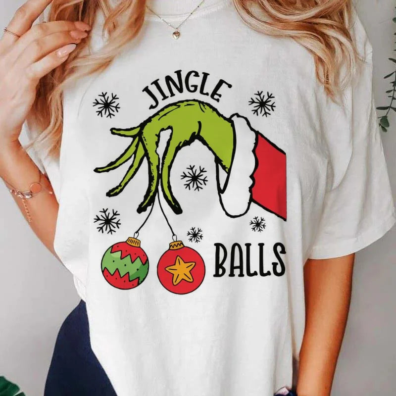 Funny Jingle Balls Women's T-Shirt 90s