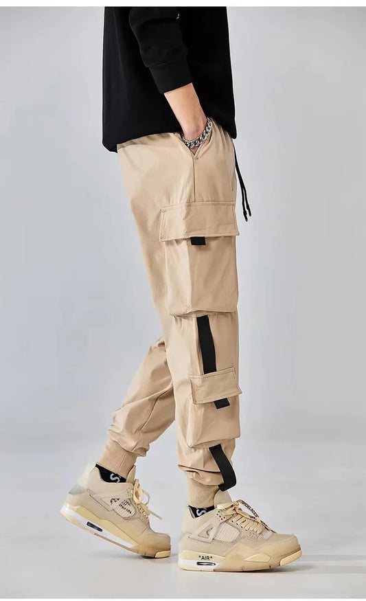 Overalls Fashion Pants Youth Trend Casual Personality Nine Points