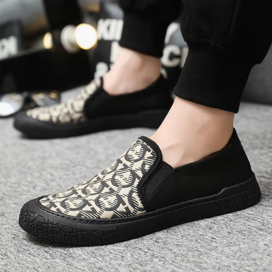 Breathable Trend Loafers Youth Street Cool Slip-on Flats Shoes